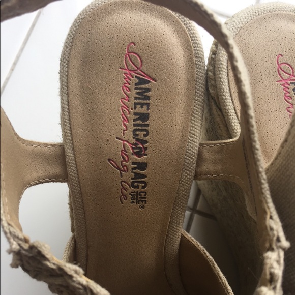 American Rag Wedges Tan - Picture 7 of 8